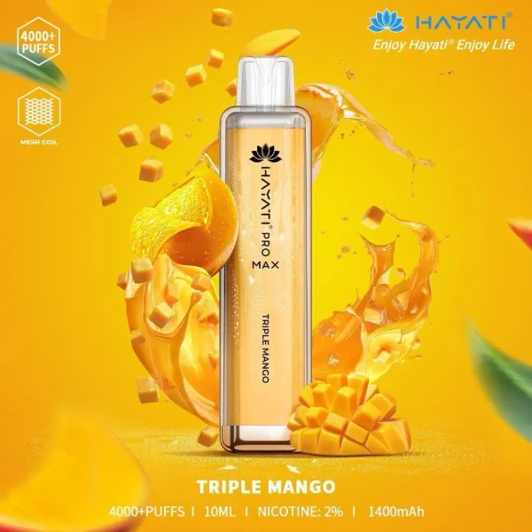 Hayati Pro Max 4000 Puff Disposable Vape in Dubai UAE - Image 2