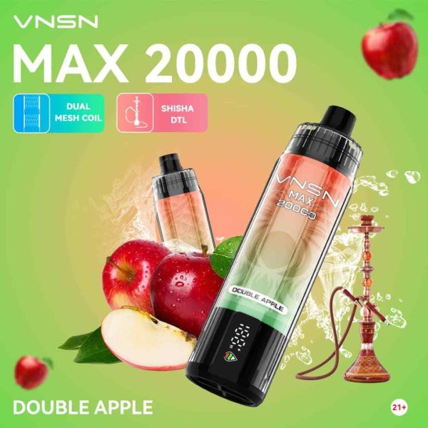 VNSN MAX 20000 Puffs Disposable Vape Price in UAE - Image 2