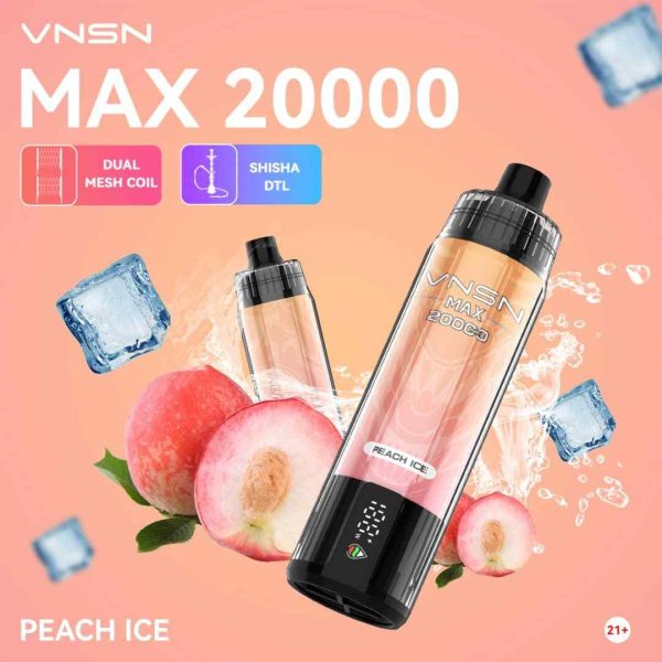 VNSN MAX 20000 Puffs Disposable Vape Price in UAE - Image 6