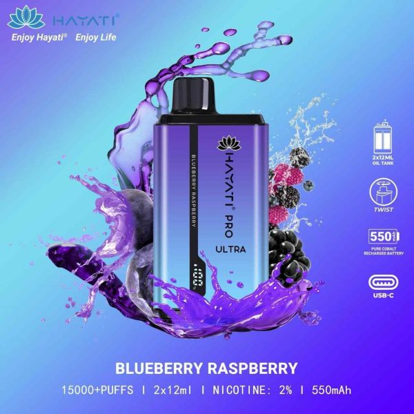 Hayati Ultra Pro 15000 Puffs Disposable Vape in UAE - Image 4